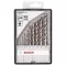 Sada vrtáků do kovu Robust Line HSS-G, 10dílná, 135° Bosch