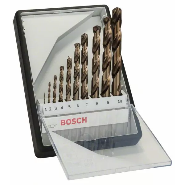 Sada vrtáků do kovu Robust Line HSS-Co, Bosch