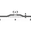 Kotouč řezný prolamovaný Bosch, Standard for Metal