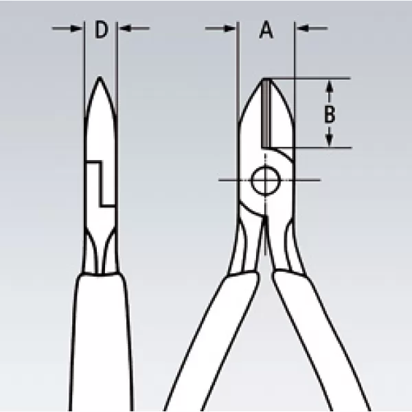 Kleště štípací pro eletromechaniky, Knipex