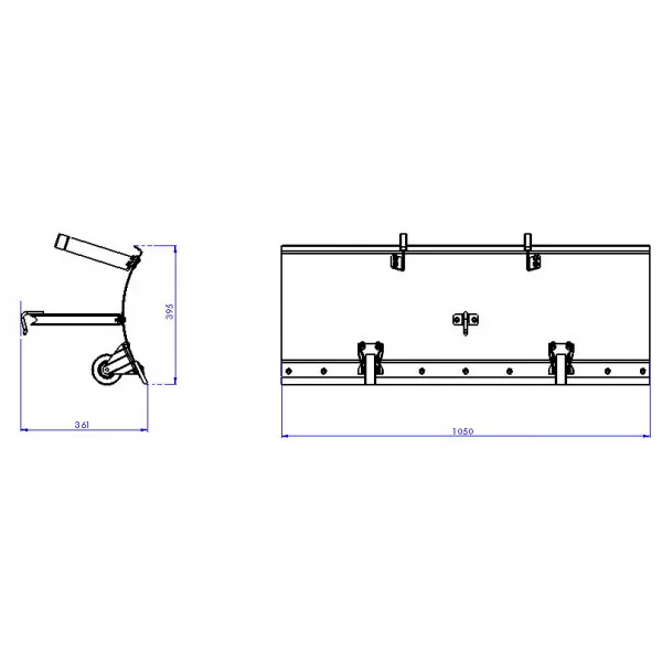Motorový zametač Zipper ZI-KM1000