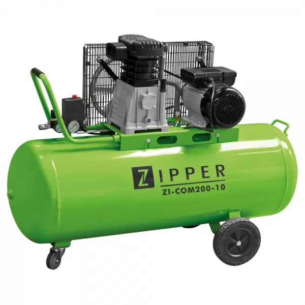 Bezolejový kompresor Zipper ZI-COM200-10, 200l, 2200W