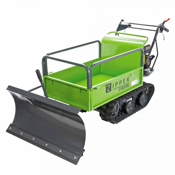 Pásový přepravník Zipper ZI-MD300, se sněhovou radlicí, 300 Kg