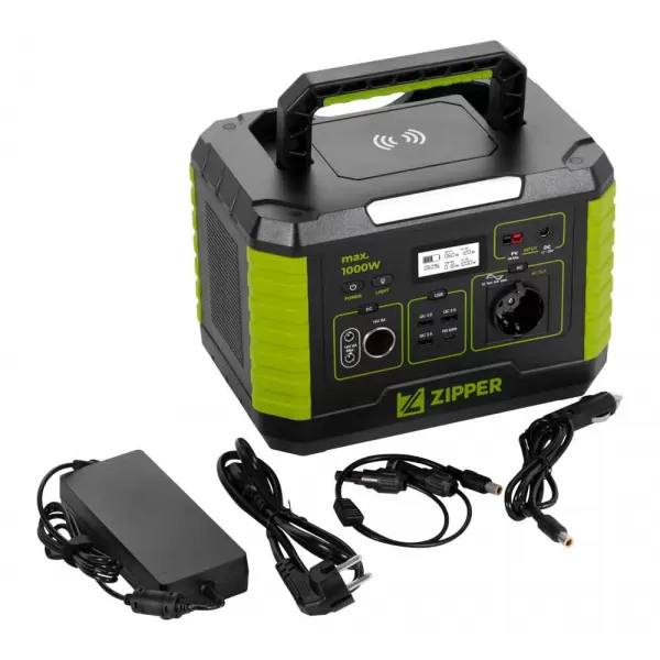 Přenosná napájecí stanice 999Ah Zipper ZI-PS1000