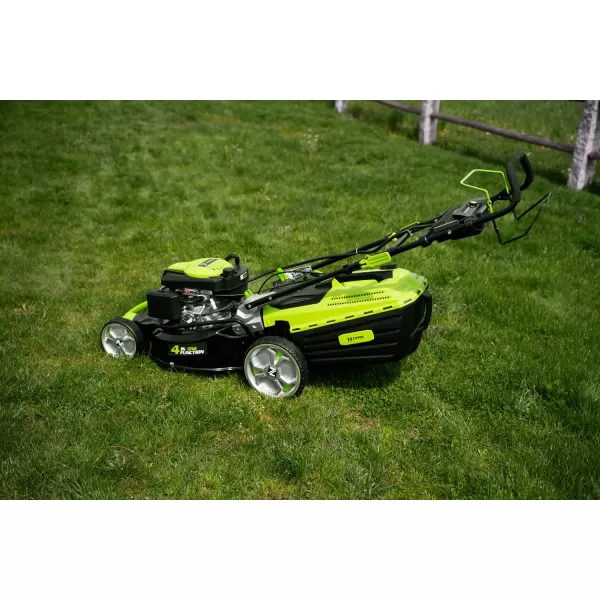 Benzinová sekačka na trávu Zipper ZI-BRM52EST, s pojezdem, elektrický start, 520 mm