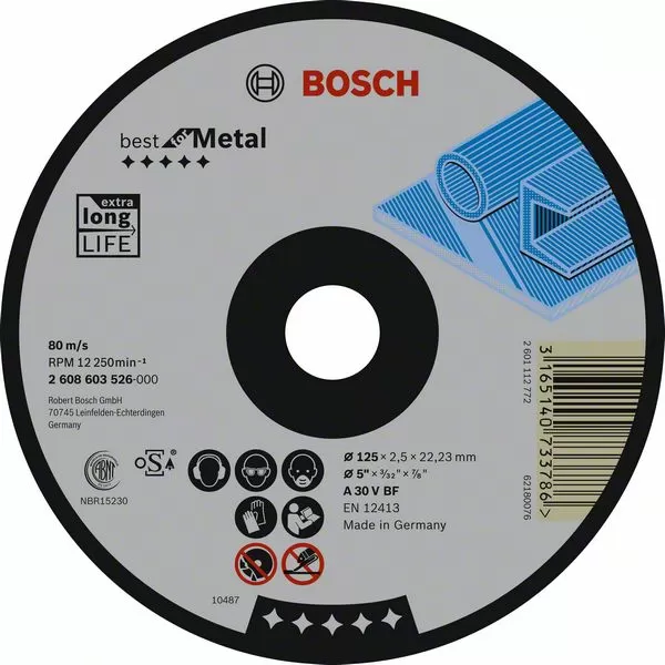 Kotouč řezný prolomený Bosch, Best for Metal