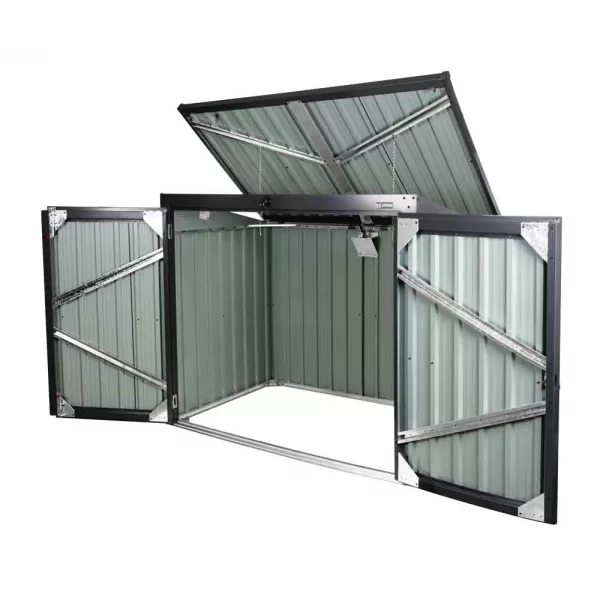 Kovový box na popelnice Zipper ZI-MTB2