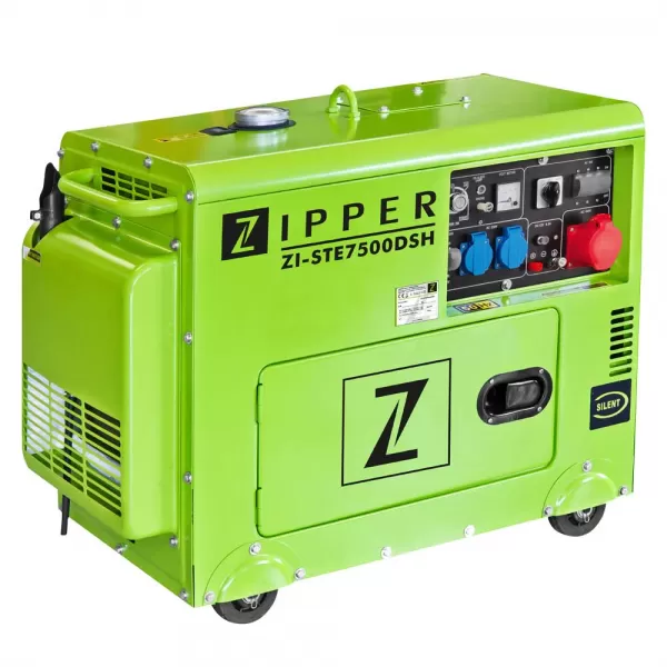 Dieselová elektrocentrála Zipper ZI-STE7500DSH, 6500W