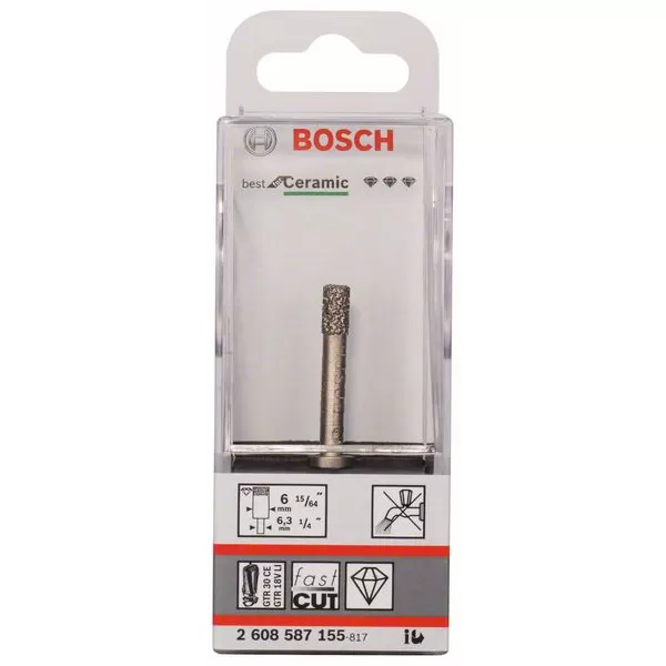 Diamantový vrták Bosch pro vrtání za sucha Best for Ceramic