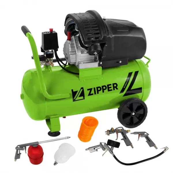 Olejový kompresor Zipper ZI-COM50-2V510E, 2200 W, 50l