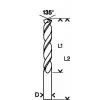 Vrták do kovu HSS-Co, DIN 338 Bosch