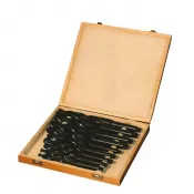 Sada spirálových vrtáků HSS 24-31,5mm, MK3/ 10ks Holzmann SPSMK3