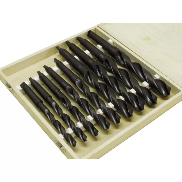 Sada spirálových vrtáků HSS 24-31,5mm, MK3/ 10ks Holzmann SPSMK3