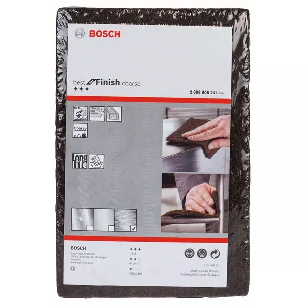 Rouno brusné a leštící Bosch, Best for Finish Coarse