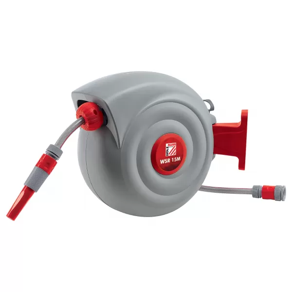 Samonavíjející buben na vodní hadici 15 m Holzmann WSR15M