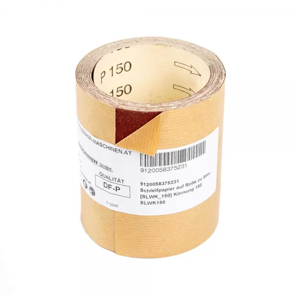 Brusný papír 5 m, P150 Holzmann SLWK150