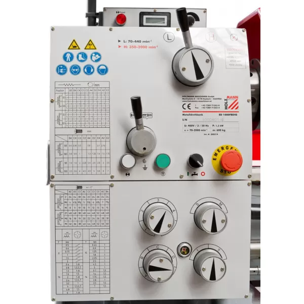 Soustruh na kov Holzmann ED1000FBDIG_400V