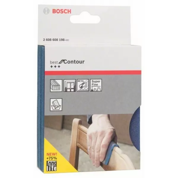 Brusná houba Bosch S473, Super Fine