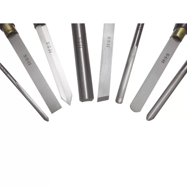 Kvalitní soustružnická dláta HSS (8ks) Holzmann H8TLGN