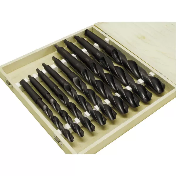 Sada spirálových vrtáků HSS 14,5-30mm, MK2-MK3/ 9ks Holzmann SPSMK23