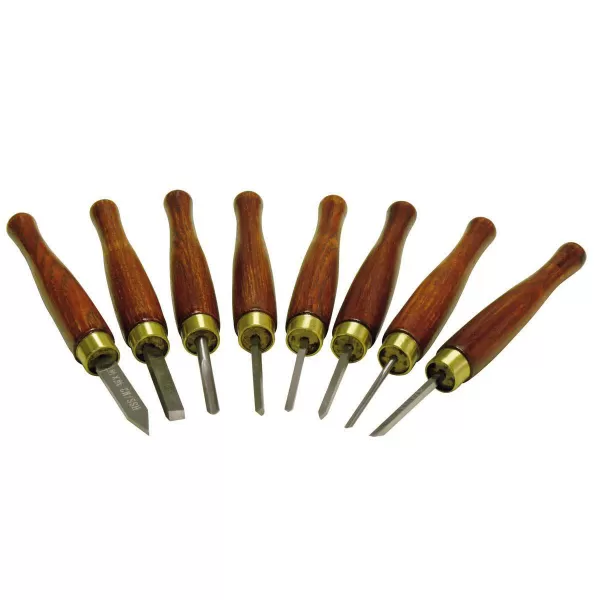 Mikro sada soustružnických dlát HM (8ks) Holzmann HM8TLG