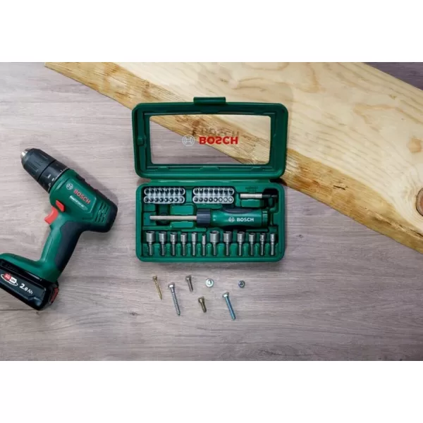 Sada bitů se šroubovákem Bosch 46ks 2607019504