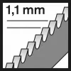 Pilový plátek pro kmitací pily T 1018 AFP Precision for Metal-Sandwich