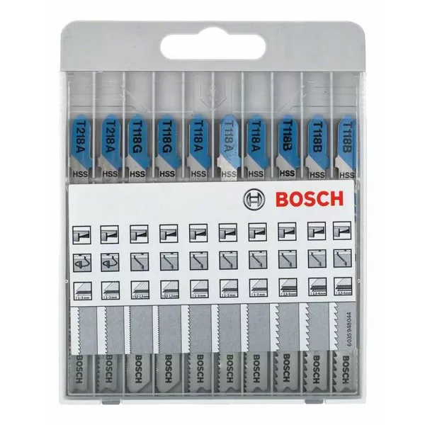 Sada pilových plátků Bosch, Basic for Metal, 10ks