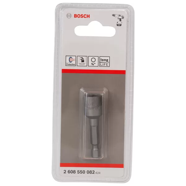 Klíč nástrčný stopkový 3/8" s magnetem, stopka 1/4" Bosch