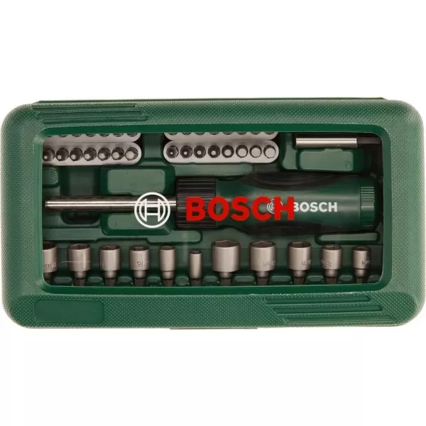 Sada bitů se šroubovákem Bosch 46ks 2607019504