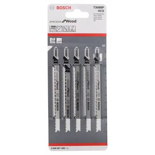 Pilový plátek pro kmitací pily T 308 BP Precision for Wood