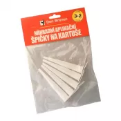 Náhradní aplikační špičky na kartuše 3+2 ZDARMA 5 ks blistr bílá