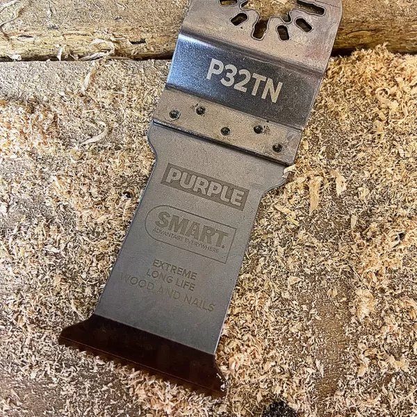 Ponorný pilový list SMART ULTIMATE s titanovou čepelí na dřevo a neželezný kov, 32 mm - 1 kus