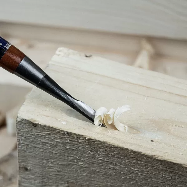 Japonské kulaté řezbářské dláto YOSHIHIRO Uchimaru Nomi - 9 mm