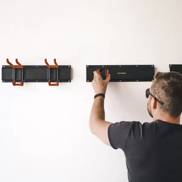 Ocelové háky na zeď CRAFTMAKER s pogumovaným povrchem - sada 6 ks