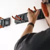Ocelové háky na zeď CRAFTMAKER s pogumovaným povrchem - sada 6 ks
