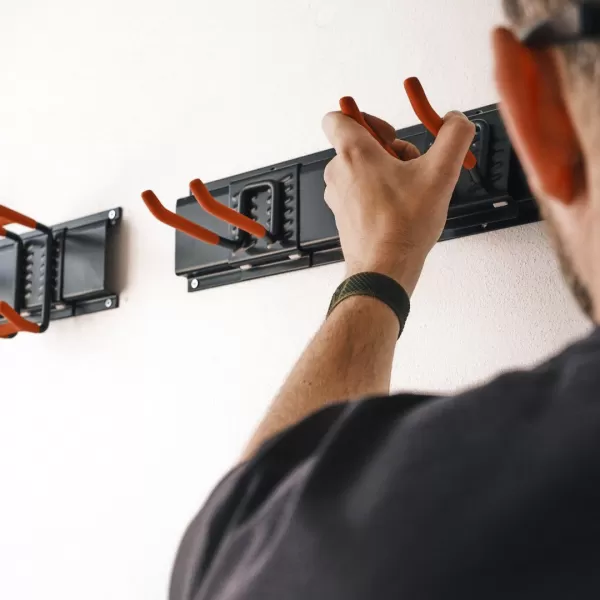 Ocelové háky na zeď CRAFTMAKER s pogumovaným povrchem - sada 6 ks