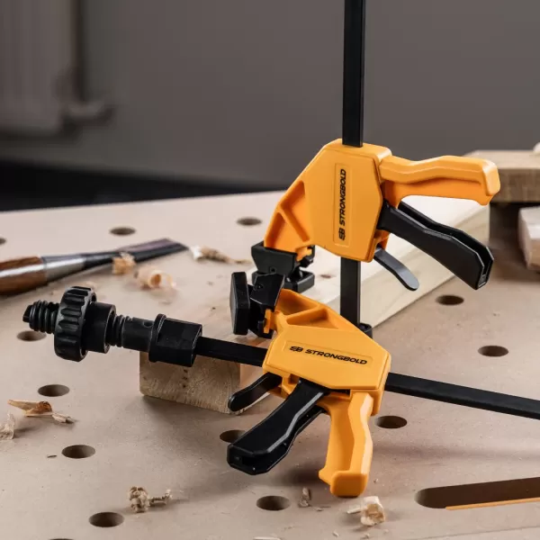 Svislá upínka - šroubovací svorka STRONGBOLD StrongClamp - 25 cm