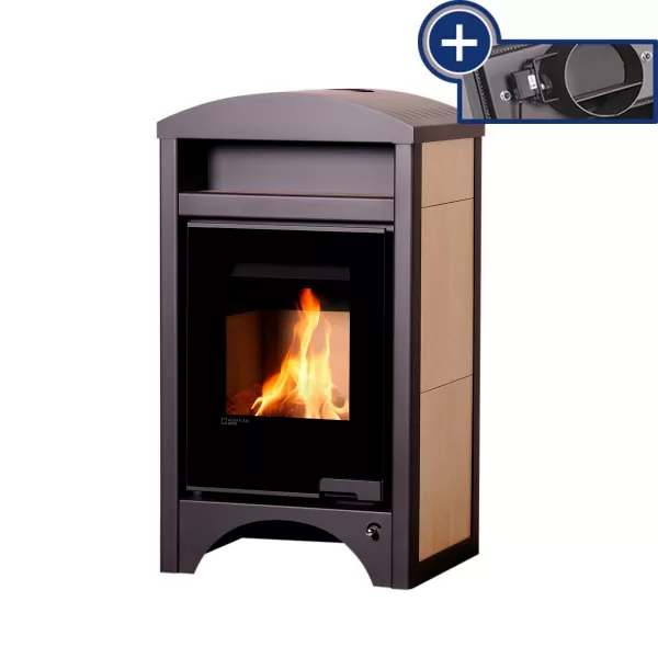 Krbová kamna AQUAFLAM VARIO ® BARMA 11/7kW dlažba Javor, elektronická regulace