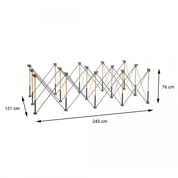 Pracovní stonožka BORA 5x3