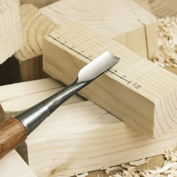 Japonské řezbářské dláto MIKISYO s U čepelí - 15 mm