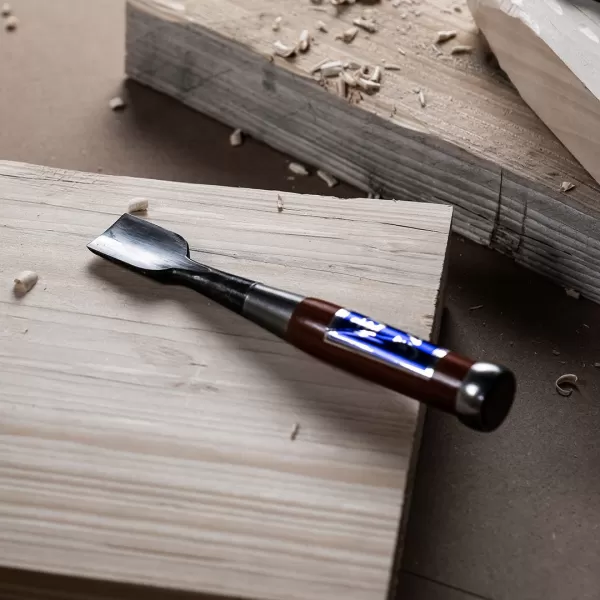 Japonské kulaté řezbářské dláto YOSHIHIRO Uchimaru Nomi - 24 mm