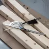 Japonská vodící lišta a úhloměr SHINWA Free-Angle NEO pro kotoučové pily - 30 cm