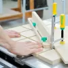 Nastavitelná lišta do vodící kolejnice MICROJIG ZEROPLAY 360 SLED se šrouby do rybinových drážek