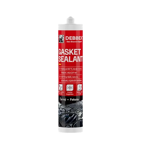 Gasket sealant černý 280 ml kartuše černá