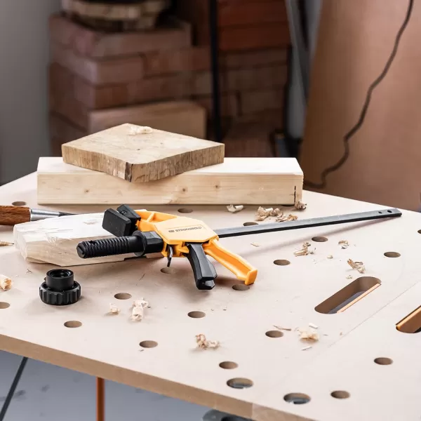 Svislá upínka - šroubovací svorka STRONGBOLD StrongClamp - 25 cm