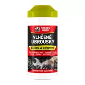 Vlhčené ubrousky na odolné nečistoty 75 ks plastová dóza oranžová