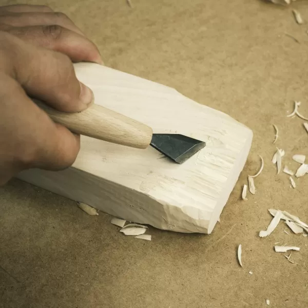 Japonské řezbářské dláto SEIGEN Yasuki se šikmou čepelí - 15 mm