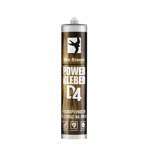 POWER KLEBER D4 300 ml kartuše krémová