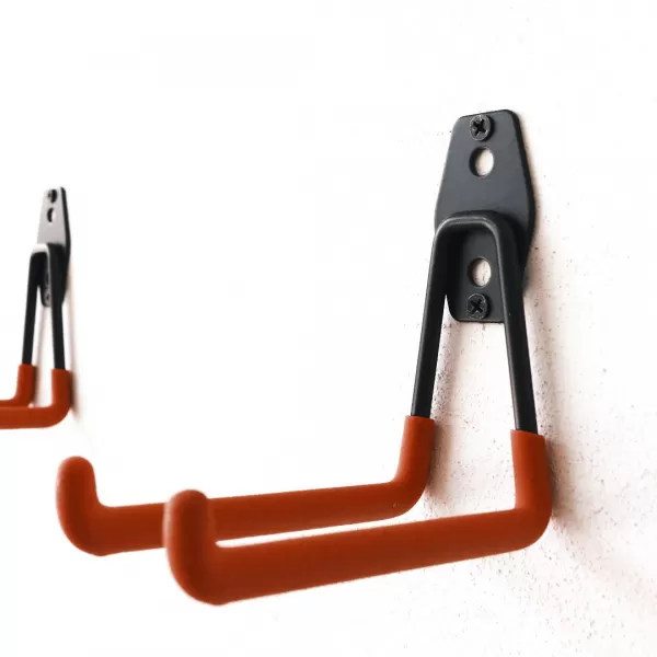 Ocelové háky na zeď CRAFTMAKER s pogumovaným povrchem - sada 12 ks